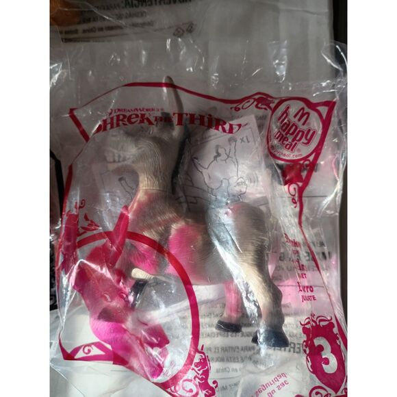 Shrek "The Third" Happy Meal Toys McDonalds 2007 Complete Set of 10 NIB - Picture 7 of 12